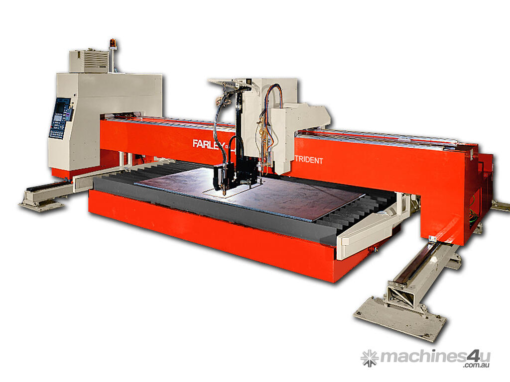 New 2018 farley laserlab Farley Trident Plasma BT40 Drill Machine CNC Plasma & Drilling