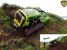 MDB Green Climber Remote controlled Mower - picture2' - Click to enlarge