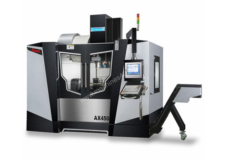 caption Pinnacle AX450 - 5 Axis Machining Center
