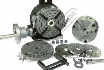 Rotary Table, Dividing Plates & 3 Jaw Chuck Kit RTK-6 152mm