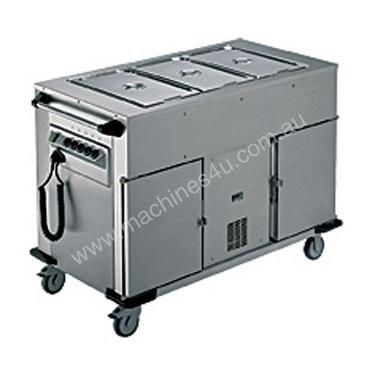 Rieber NORM-III-1-1K - Bain Marie Top 1 x Heated Cabinet 1 x Refrigerated Cabinet Mobile Food Transp