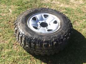 Landcruiser wheel and tyre for sale - picture1' - Click to enlarge