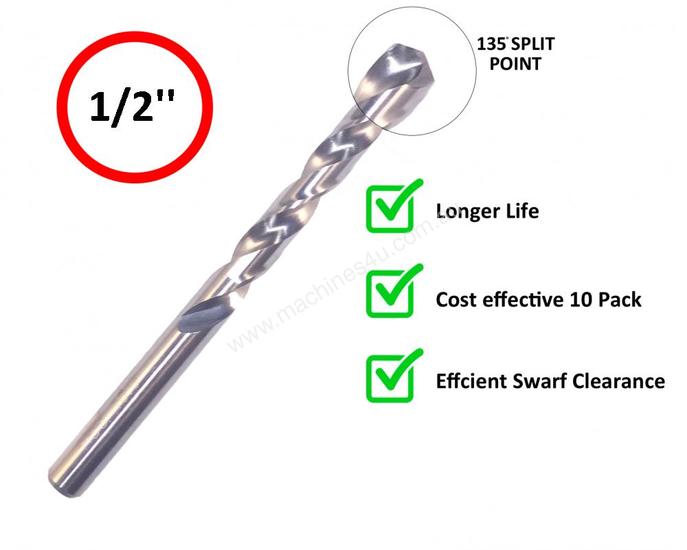 caption INSIZE DRILL BIT IN0139 1/2''