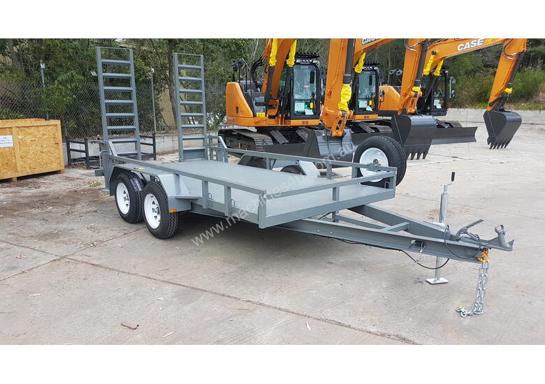 caption NEW 2021 FWR 3.5 TONNE Plant Trailer / Trailer