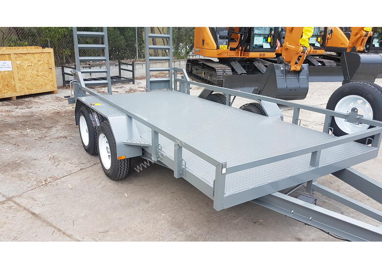 caption NEW 2021 FWR 3.5 TONNE Plant Trailer / Trailer