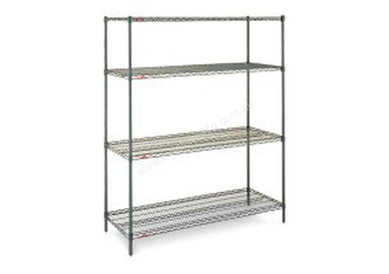 New Metro 4t74 2160 Nk3 Stainless Steel Shelving In Osborne Park Wa Metro 4 Tier 535x1525mm Wire Shelving