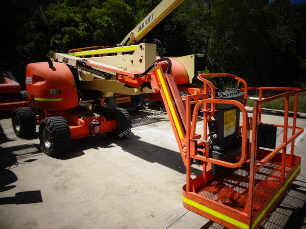 used 2010 jlg 450aj series ii rough terrain scissor lift