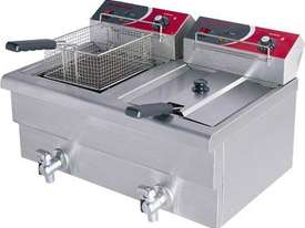 F.E.D. EF-S7.52 Double Benchtop Electric Fryer - picture0' - Click to enlarge