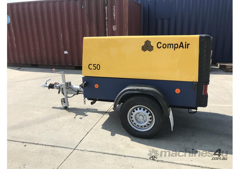 caption Compair C50 180cfm Air Compressor