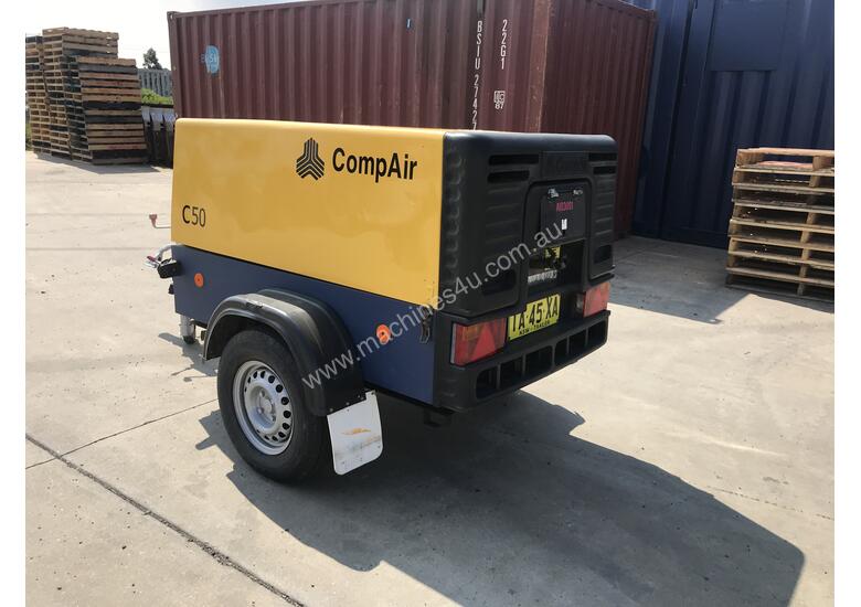 caption Compair C50 180cfm Air Compressor