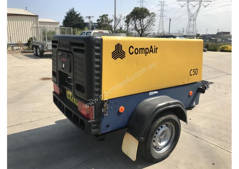 caption Compair C50 180cfm Air Compressor