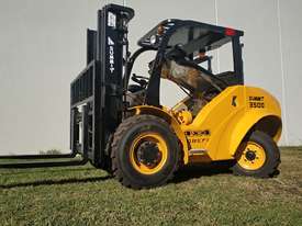 BRAND NEW 4WD 3.5ton 108HP 4 meter 3 Stage Container Mast ROUGH TERRAIN Forklift - picture1' - Click to enlarge