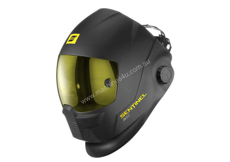 caption ESAB SENTINEL A50 AUTOMATIC WELDING HELMET