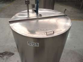 Stainless Steel Jacketed Tank, Capacity: 1,000Lt - picture1' - Click to enlarge