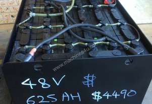 Solar Battery Lead Acid currently 48V 625AH like new Condition Best For Home Sys Can be converted t Solar Battery Lead Acid currently 48V 625AH like new Condition Best For Home Sys Can be converted t