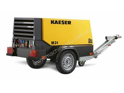 Brand new Kaeser M31, 110cfm Diesel Air Compressor