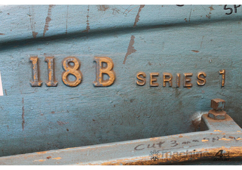 caption John Heine 118B Series 1 Guillotine