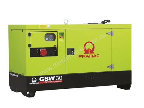 Pramac GSW30P Star Series Silenced Industrial Stationary PERKINS Power Generator