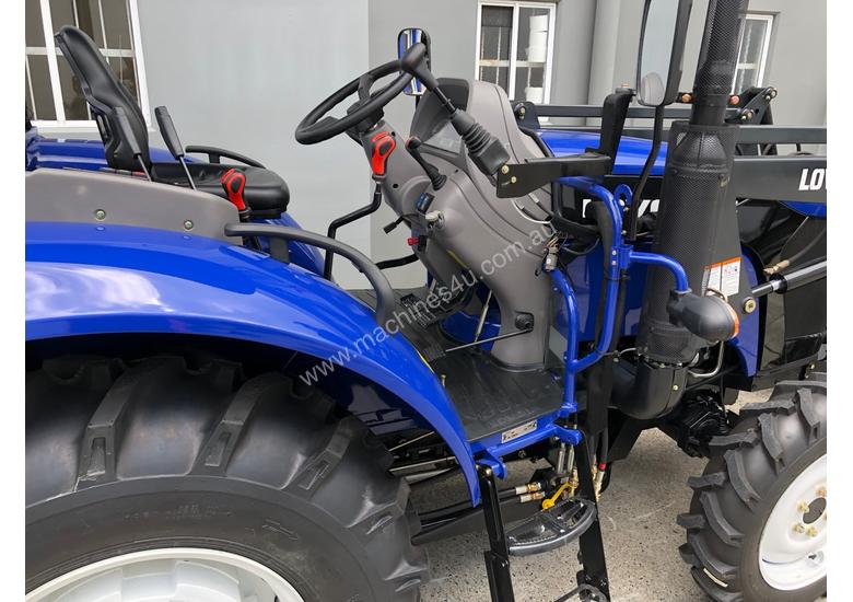 caption 60HP 4WD ROPS TRACTOR WITH 4 IN 1 LOADER