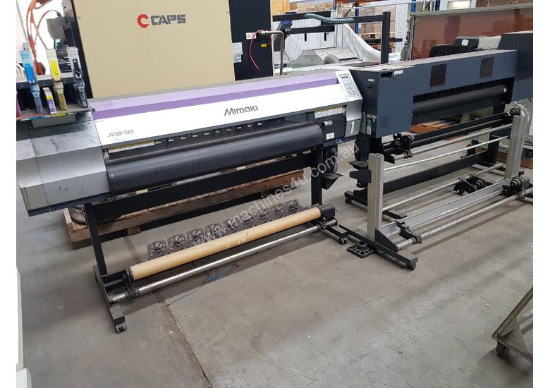 Used Mimaki Ink Jet Printers Mimaki Jv33-130 Made In Japan - Screen 