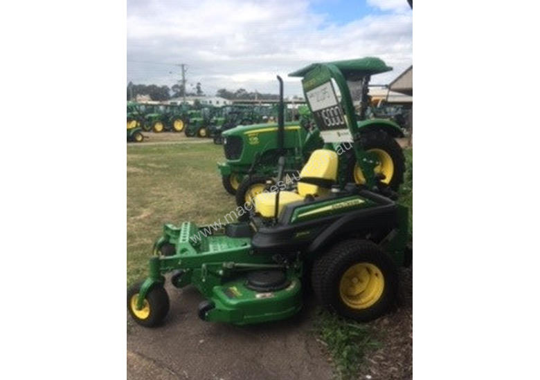 caption John Deere ZTRAK Zero Turn Lawn Equipment