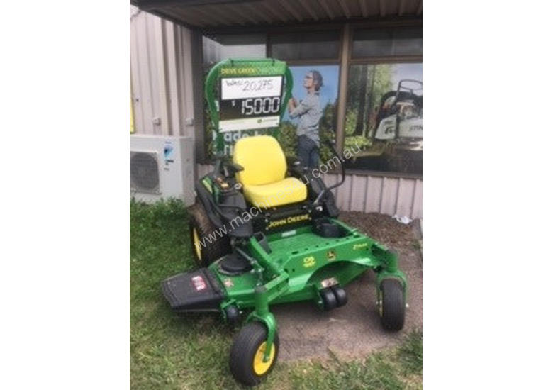 caption John Deere ZTRAK Zero Turn Lawn Equipment