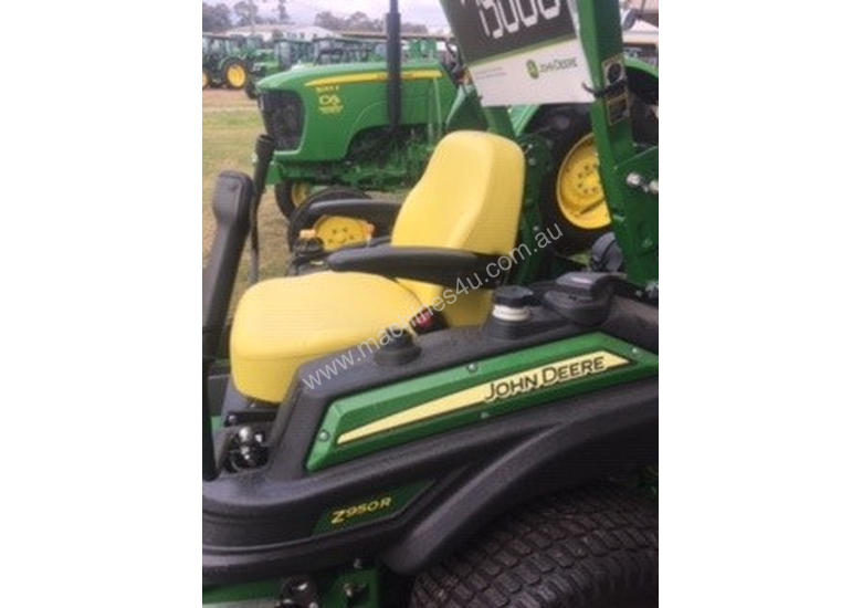 caption John Deere ZTRAK Zero Turn Lawn Equipment