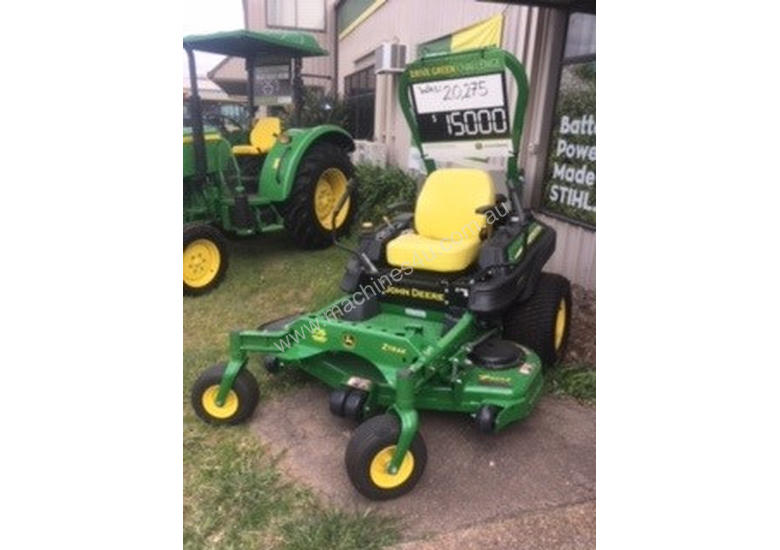 caption John Deere ZTRAK Zero Turn Lawn Equipment