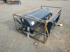 JCT 1800mm Angle Broom to suit Skidsteer Loader - picture0' - Click to enlarge