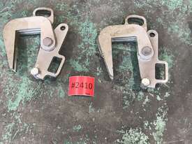 Nobles Pipe Lifting Bracket Pair 10 Tonne NAAC6266  - picture0' - Click to enlarge