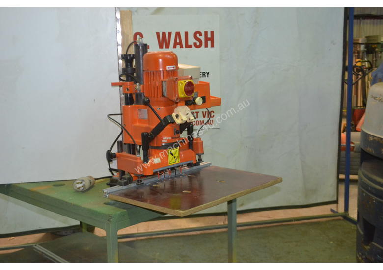 Used blum Blum 7 spindle in line borer Hinge Borers in , Listed on