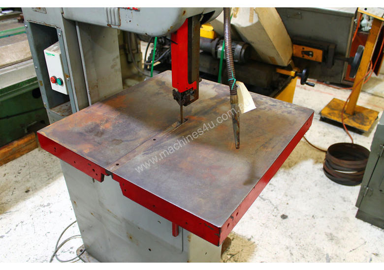 caption Doall ML Vertical Bandsaw