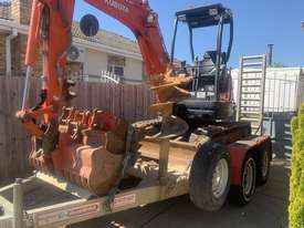 Kubota U25-3 with Trailer and accessories  - picture0' - Click to enlarge