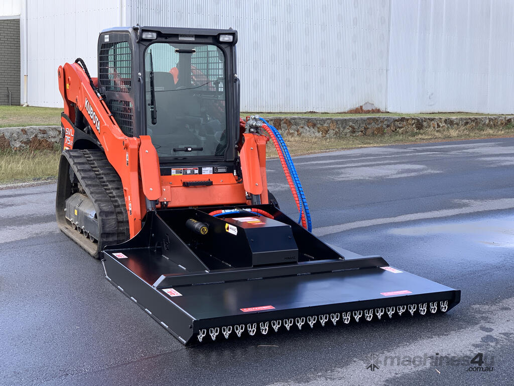 New 2020 himac Skid Steer Heavy Duty Slasher Skid Steer Slasher in