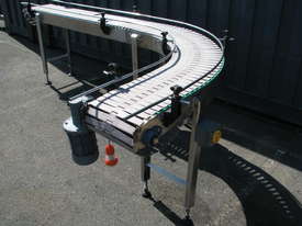 Motorised Corner Slat Belt Conveyor - picture0' - Click to enlarge