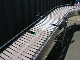 Motorised Corner Slat Belt Conveyor - picture2' - Click to enlarge