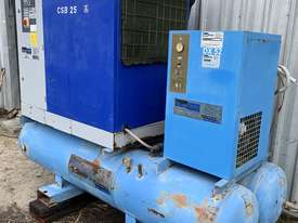 Compressor large industrial electric screw Enerquip air compressor  - picture0' - Click to enlarge