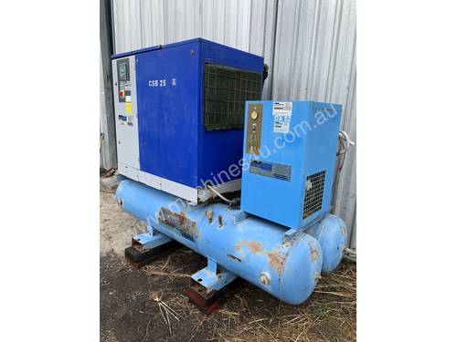 Compressor large industrial electric screw Enerquip air compressor 