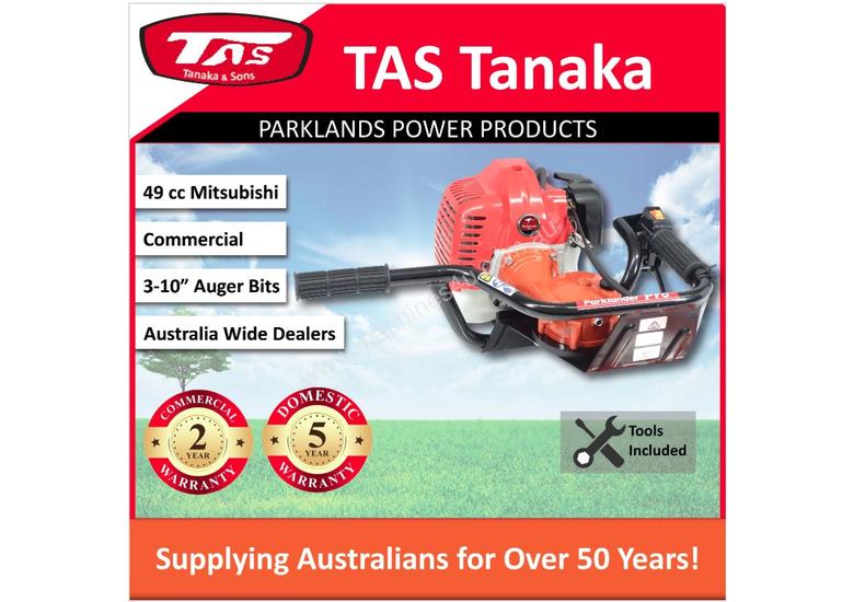 New tanaka New TAS PROAG500N 49 Cc Commercial Earth Auger Engine W