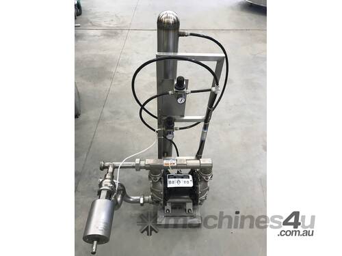 caption Air Operated Diaphragm Pump - Food Grade * Negotiable *
