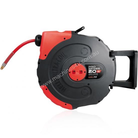 caption RETRACTABLE AIR HOSE REEL 20m (3/8