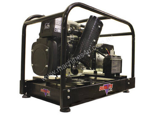 Generator: Dunlite 8.5kva DGUKD8.5ES-2 Kohler Powered Diesel w/ Recoil & E-Start Single Phase