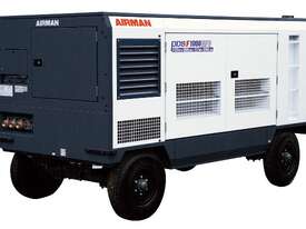 AIRMAN PDSF1000DPC-4C5: 1000cfm Portable Diesel Compressor on Wagon Wheels  - picture0' - Click to enlarge
