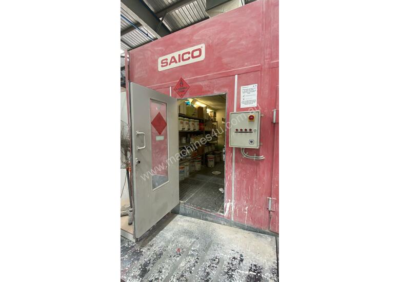 Used 2000 SAICO Spray Booth Poly Booth Spray booths in , Listed on