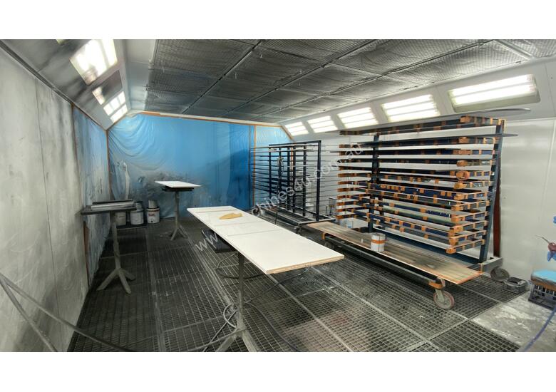 Used 2000 SAICO Spray Booth Poly Booth Spray booths in , Listed on
