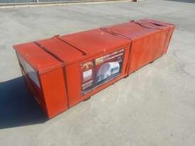 Single Trussed Container Shelter PVC Fabric - picture0' - Click to enlarge