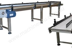 Stainless Steel Flat Belt Conveyors.