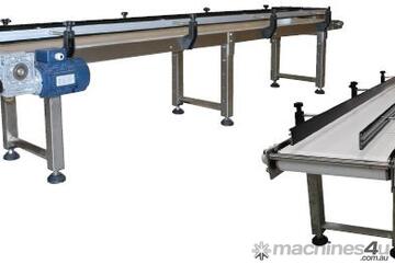 Stainless Steel Flat Belt Conveyors.