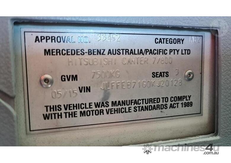 caption Mitsubishi Canter