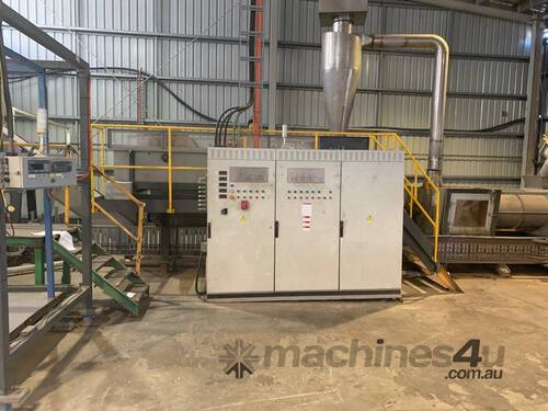 Plastic recycling wash plant